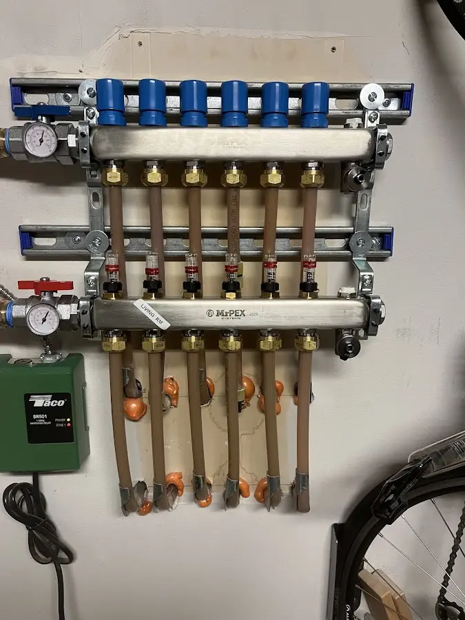 Plumber performing Leak Detection at a residential property in Aberdeen